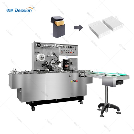 High-Speed Automatic 3D Overwrapping Machine for Cigarette Boxes